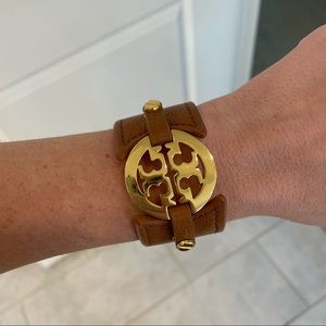 Tory Burch Leather Bracelet